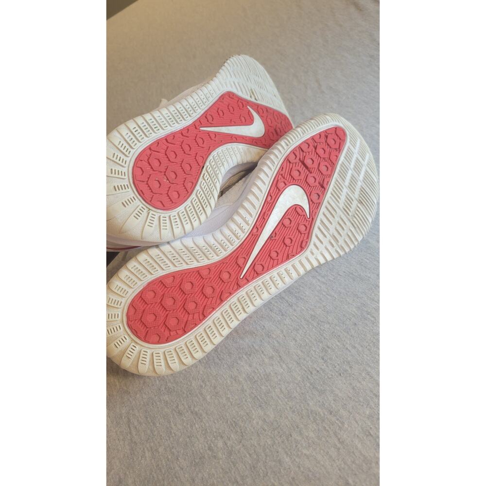 Nike Air Zoom HyperAce 2 Womens 8.5 White Red Volleyball Court Shoes AA0286-606 - Picture 6 of 6